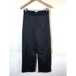 Under Armour Armour Fleece Open Pants Women's XS Black Loose Fit NWT Coldgear